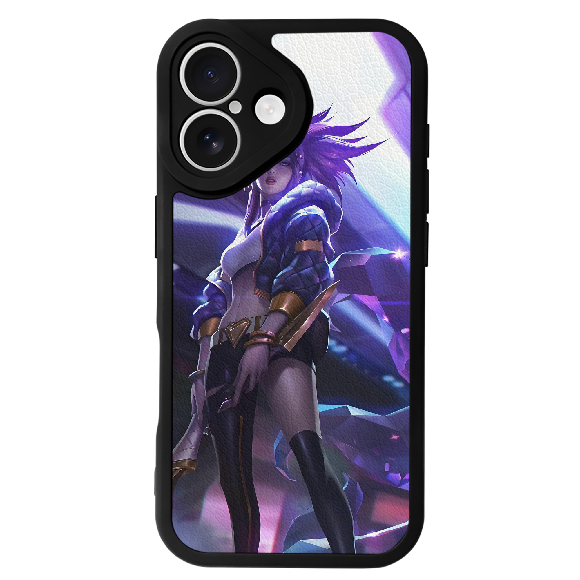 リーグ・オブ・レジェンド League of Legends LOL 【iPhone 16シリーズ対応】シリコンスマホケース（レザー調） 材質：シリコン